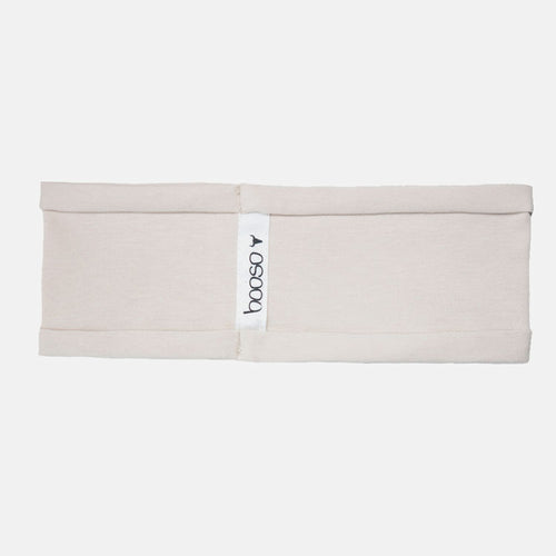 Girls Booso Label Ivory/Beige Sweatband