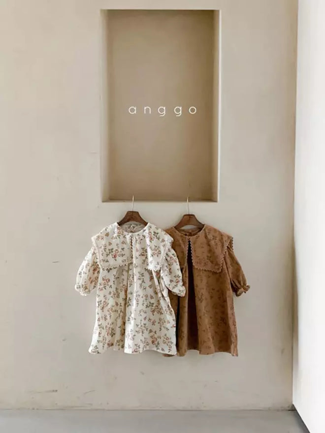 Ivory Floral Dress