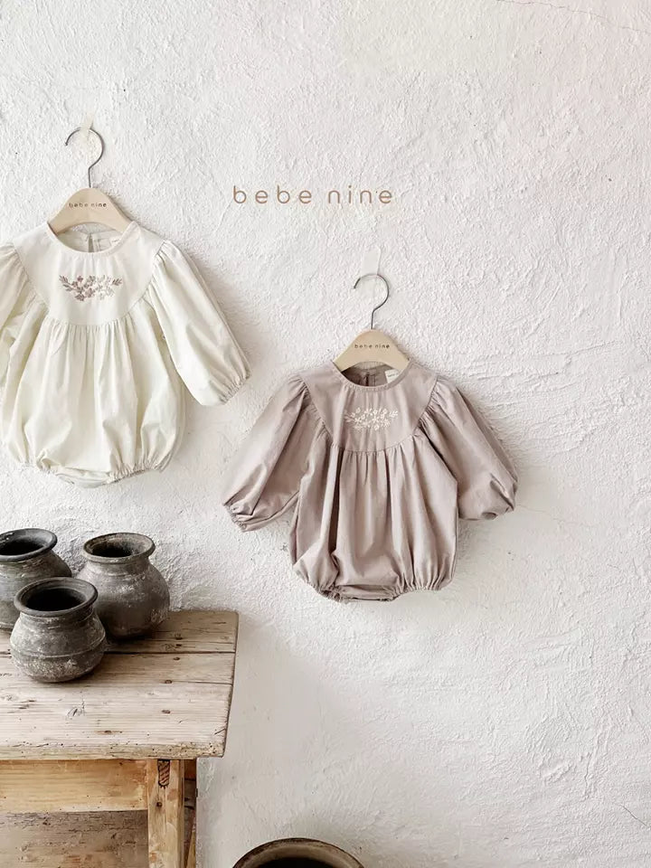 Embroidery romper