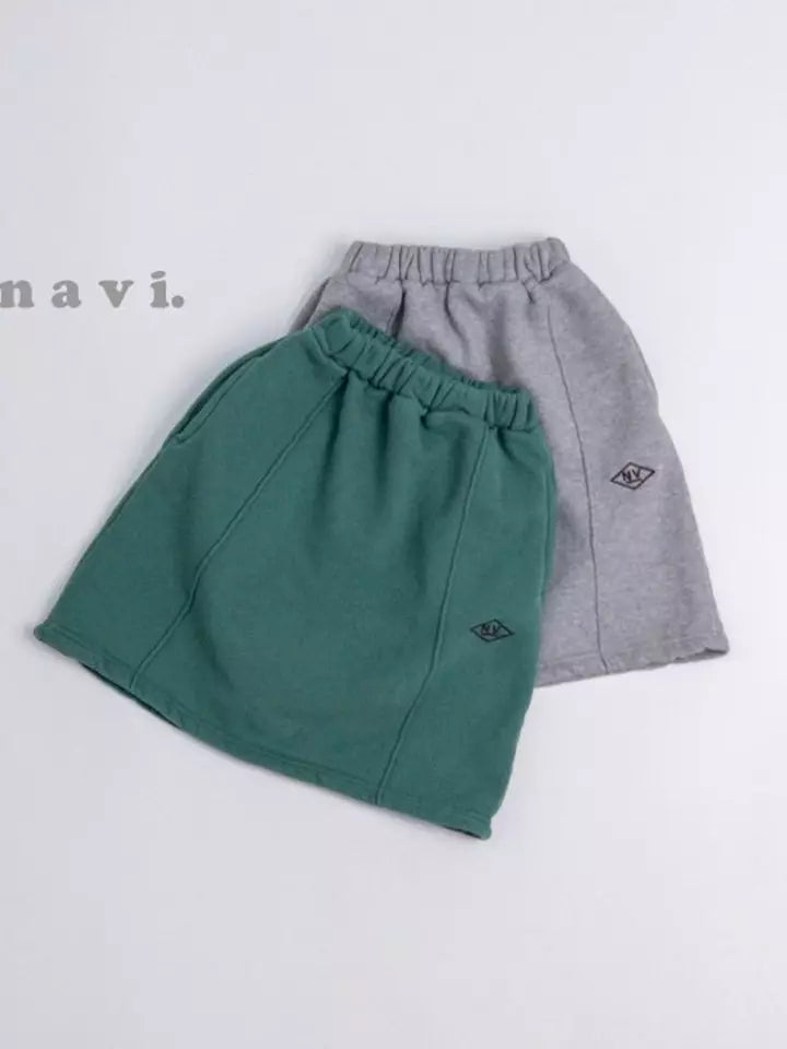 Green Sweat Skirt