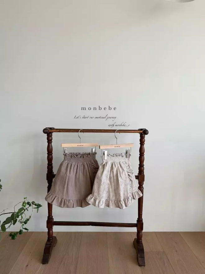 Brown Corduroy Skirt