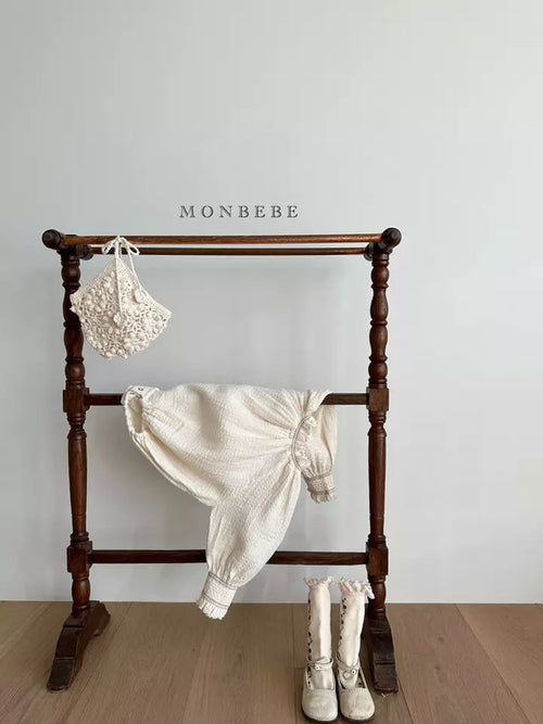 Ivory Smocked Romper