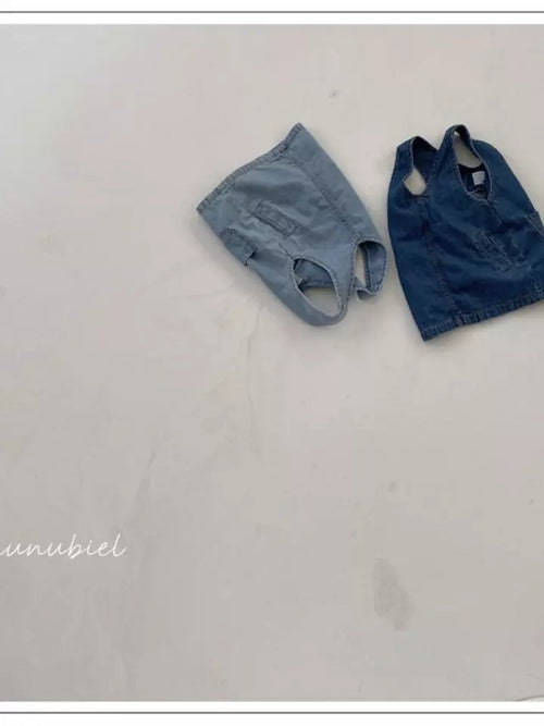 Denim One-piece