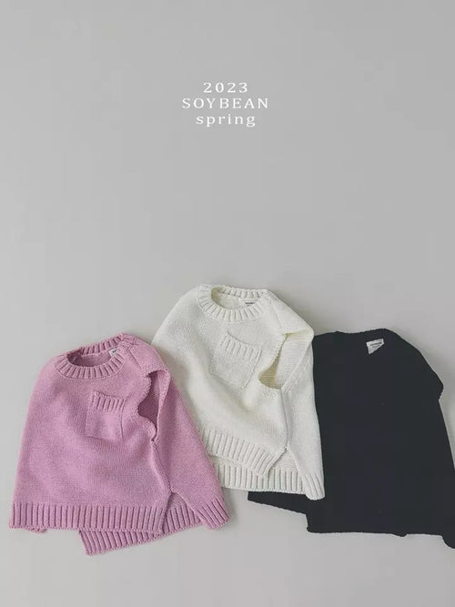 Ivory Knit Vest