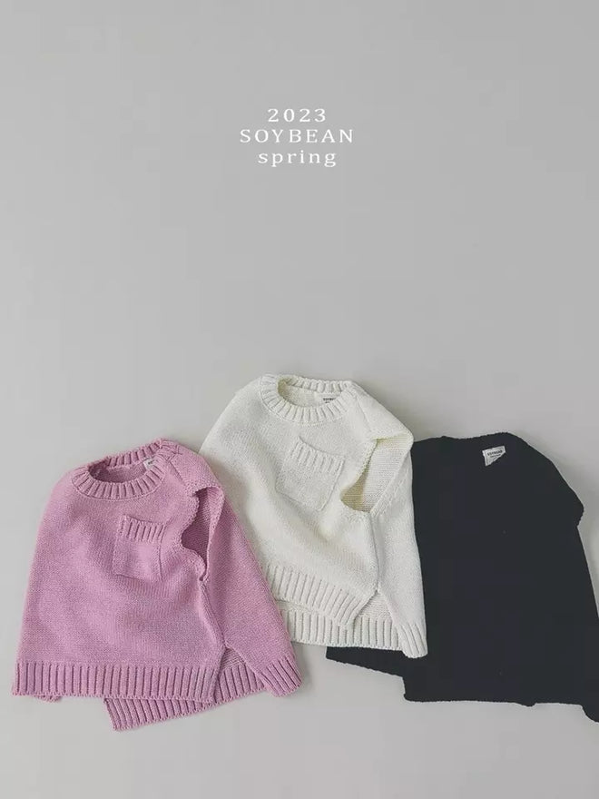 Ivory Knit Vest