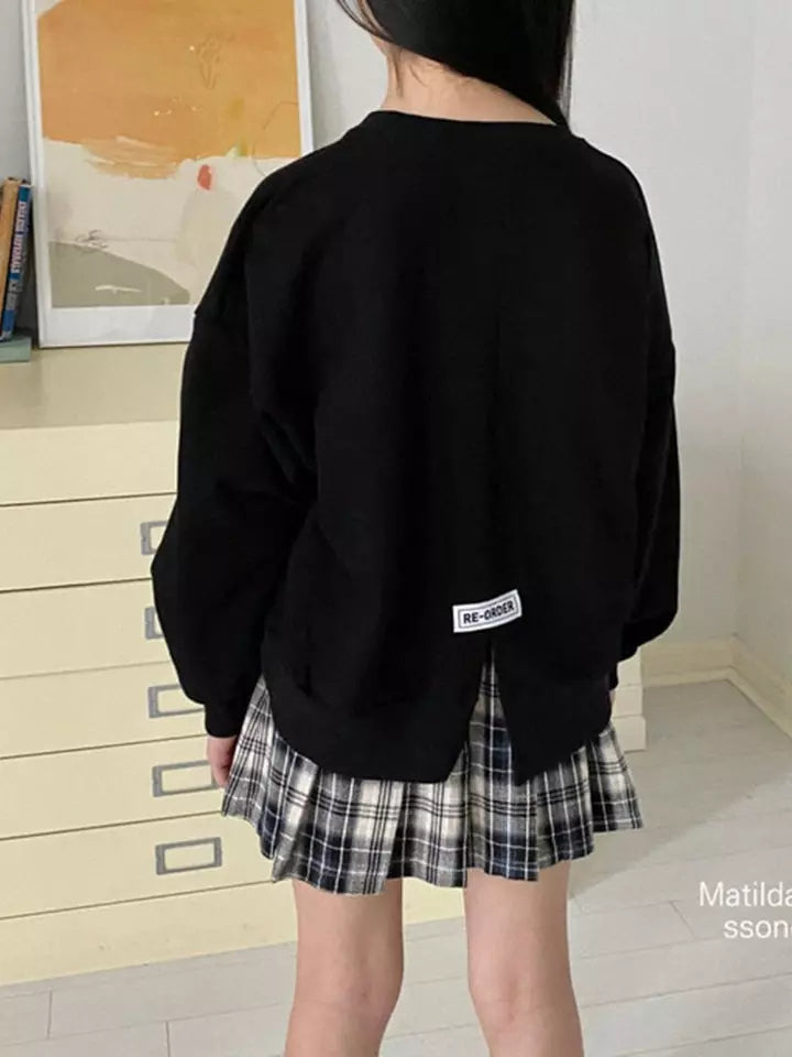 Slit Back Sweat