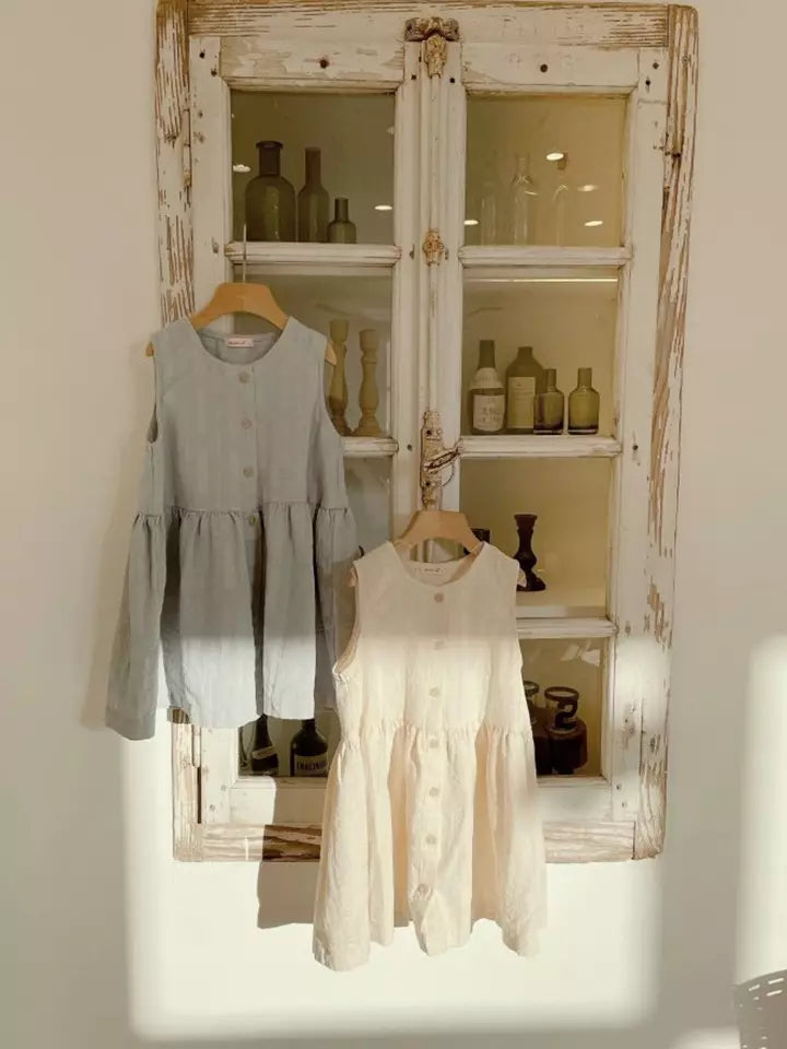 Light Blue Sleeveless Jumper