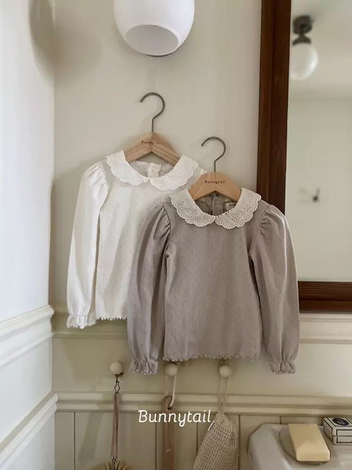 Ivory Collar Tee