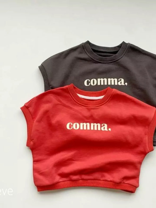 Red Comma Vest