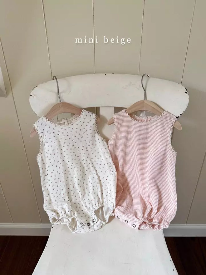 Lace Sleeveless Bodysuit