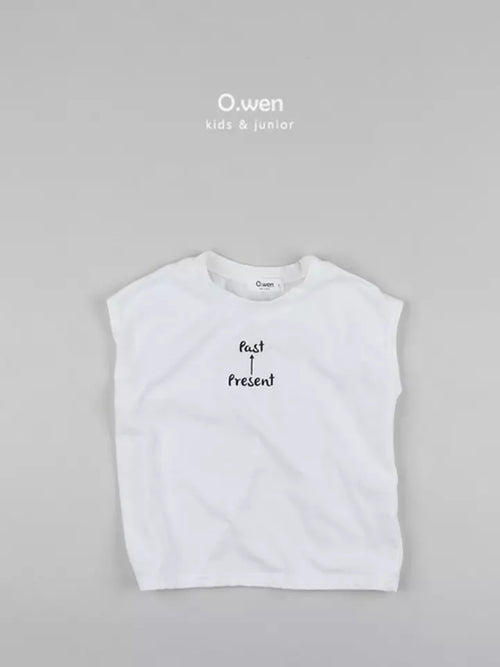 Sleeveless White Tank
