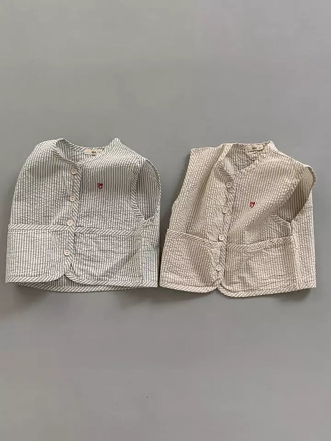 Bebe Striped Vest