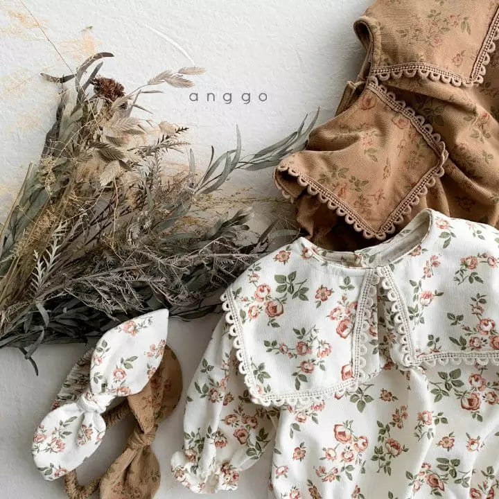 Ivory Floral Bodysuit