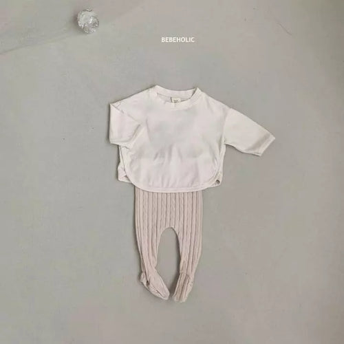 Silly Sillas Cabled Knit Ivory