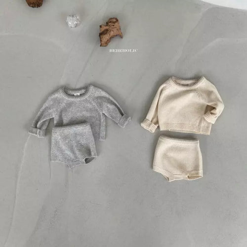 Ivory Knit Two Piece