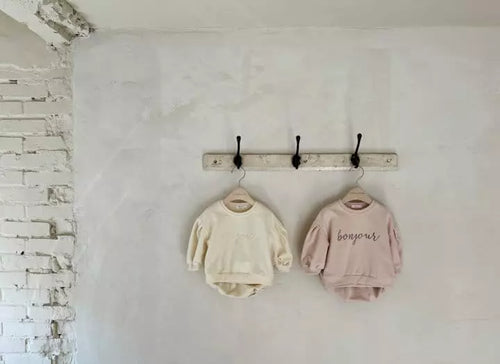 Bonjour Ivory Sweat Set