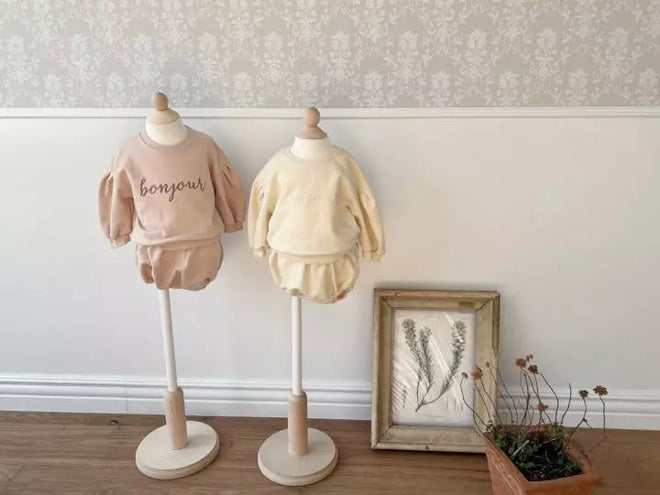 Bonjour Ivory Sweat Set