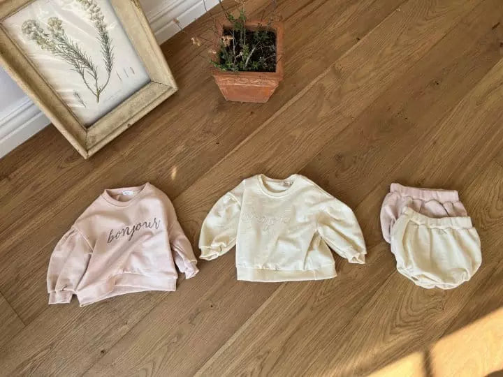 Bonjour Ivory Sweat Set