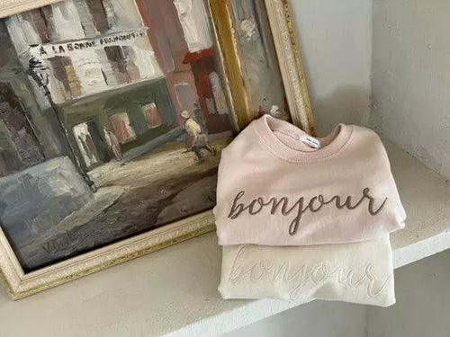 Bonjour Ivory Sweat Set