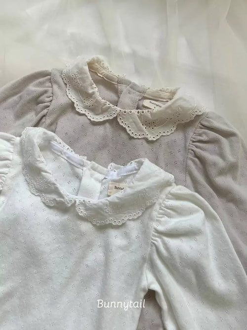 Ivory Collar Tee