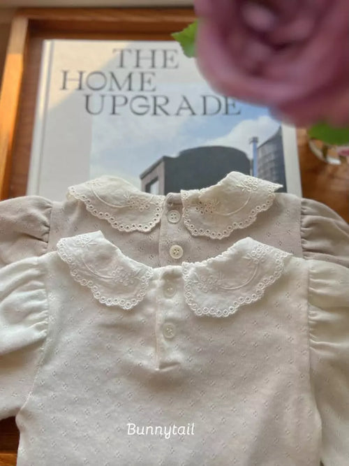 Ivory Collar Tee