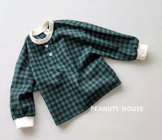 Checked Tee