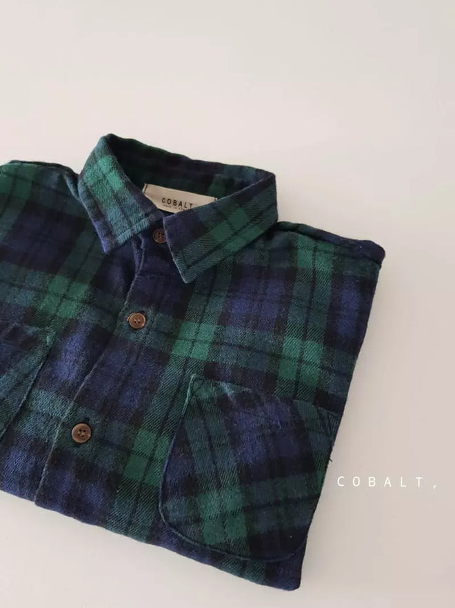 Checked blouse