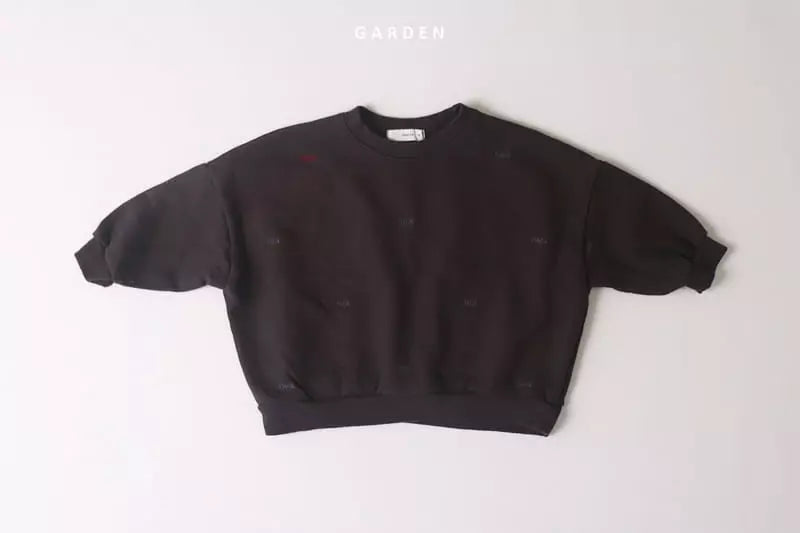 Black Embrodered Sweat