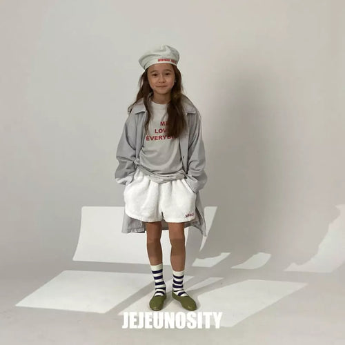 White Terry Pants