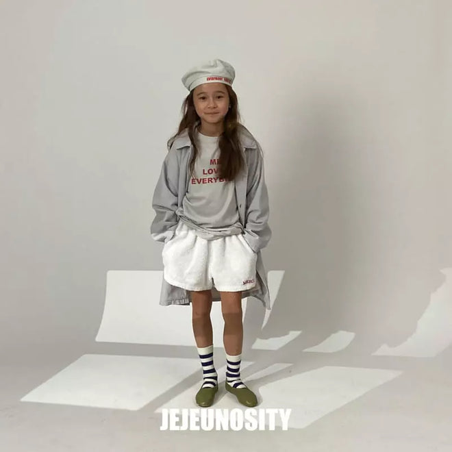 White Terry Pants