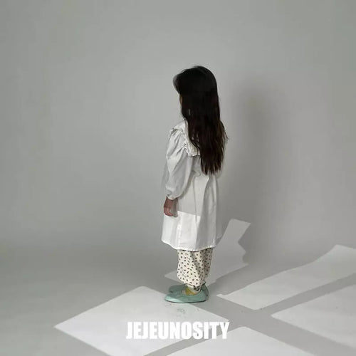 Red Symbol White Dress