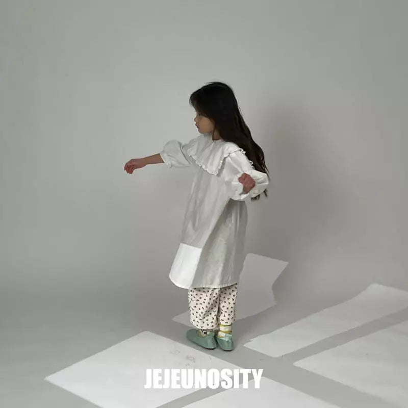 Red Symbol White Dress