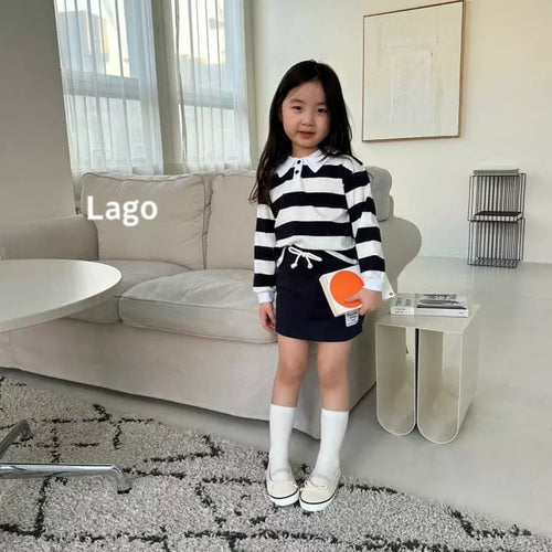 Navy Sweat Skirt