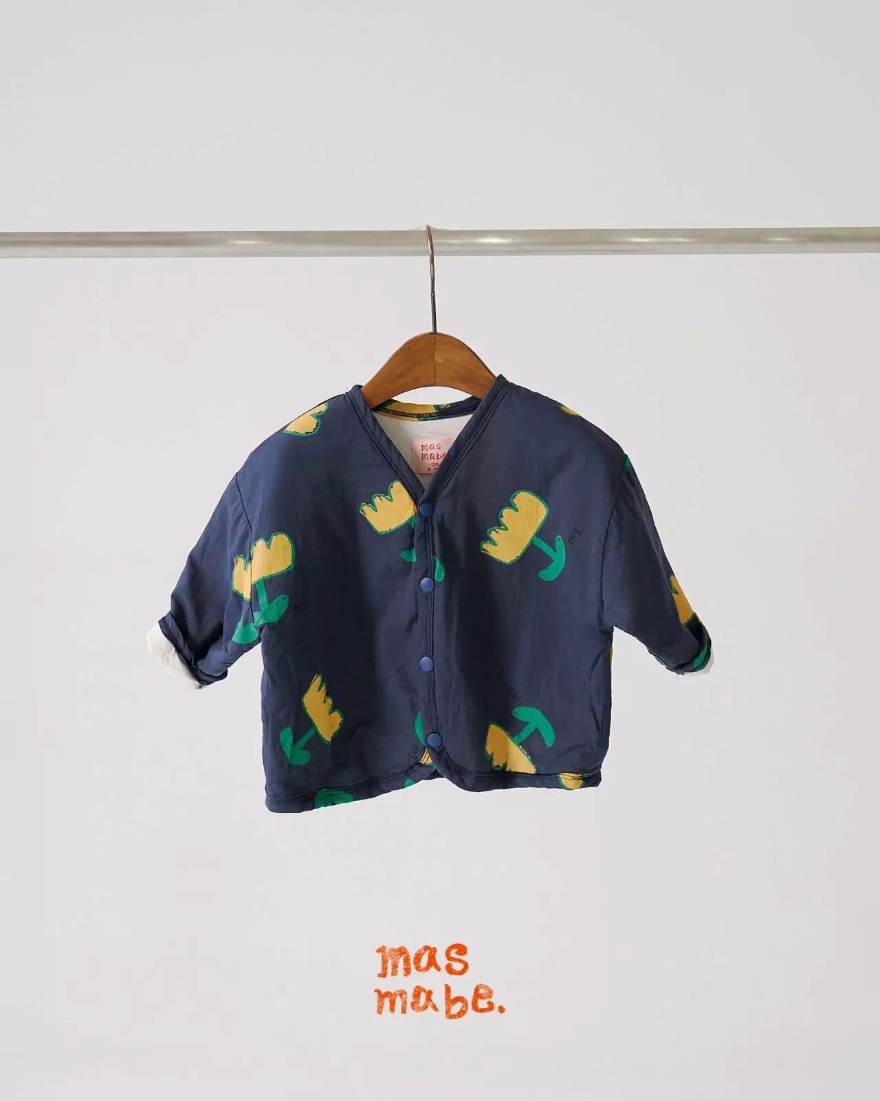 Navy Yellow Tulip Jacket