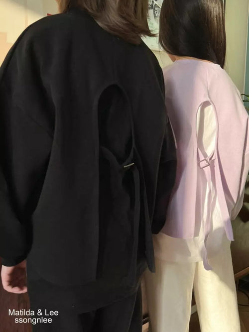 Style Back Sweatshirt Lemon