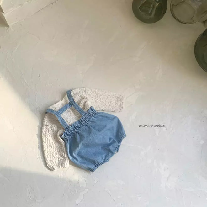 Denim Pot Dungarees