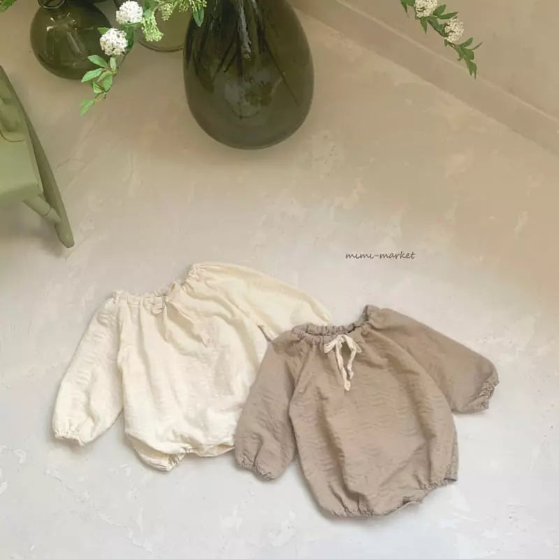 Ivory Tie Neck Bodysuit