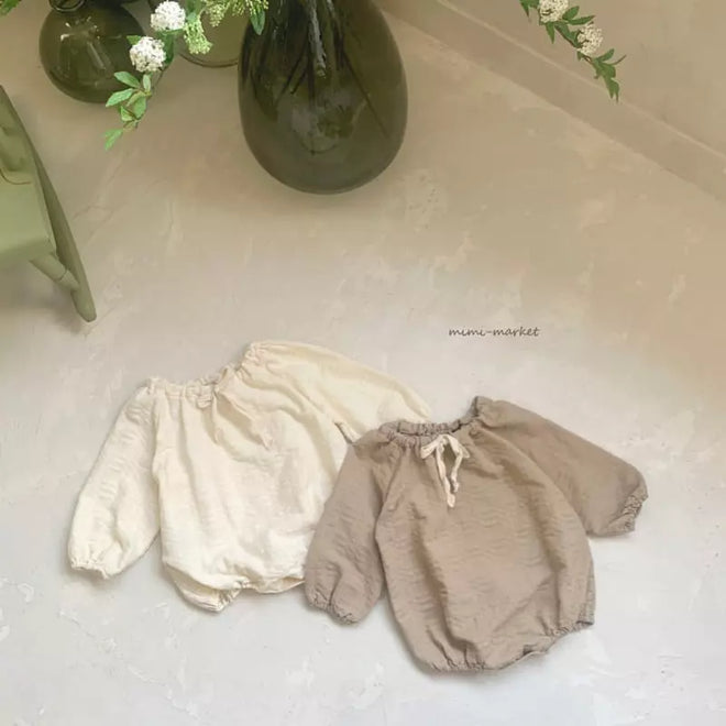 Ivory Tie Neck Bodysuit