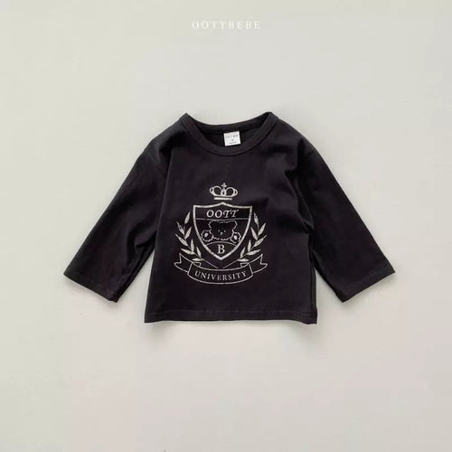 Charcoal University Tee