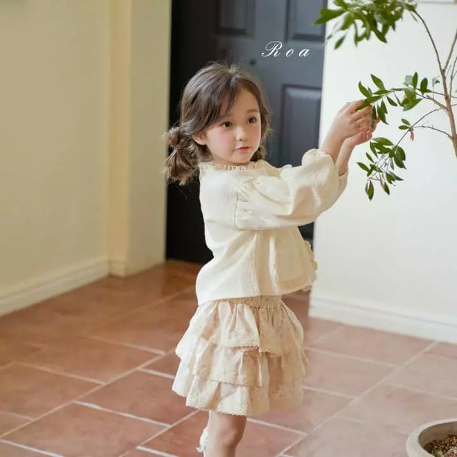 Floral Tiered Skirt