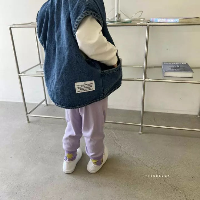 Dark Denim Kids Vest
