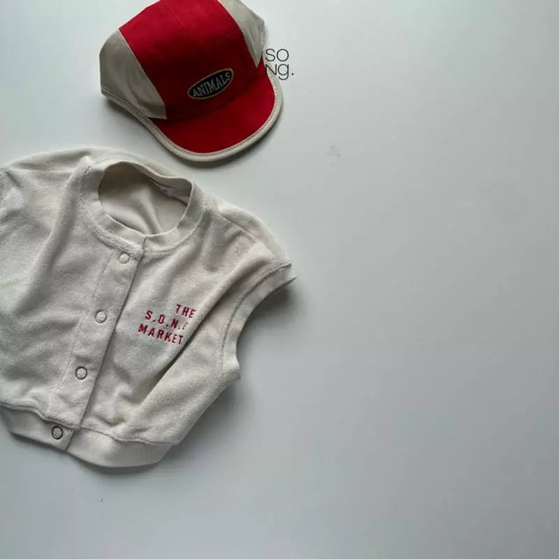 Embrodiery Teddy Vest