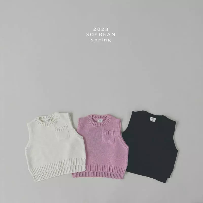 Ivory Knit Vest