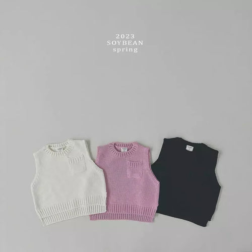 Ivory Knit Vest