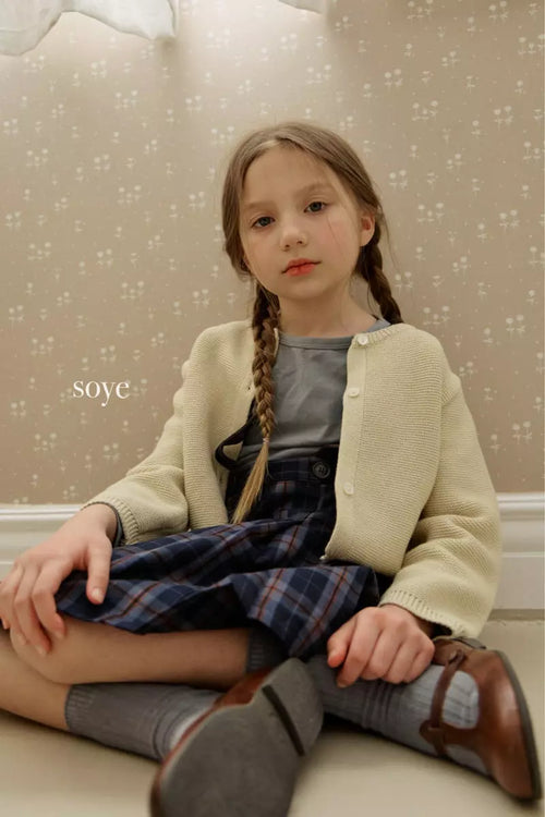 Checked Skirt Jumper