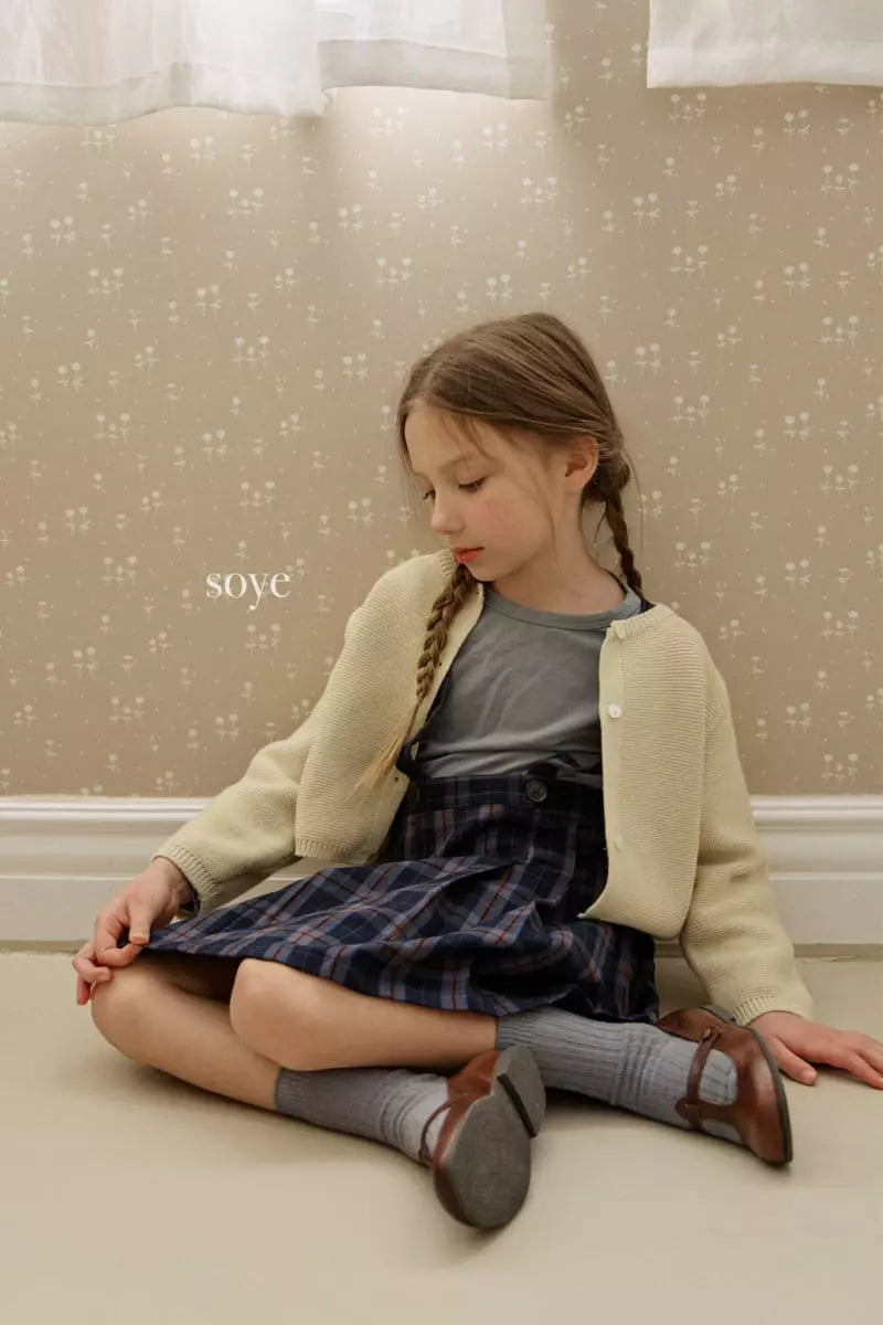 Checked Skirt Jumper