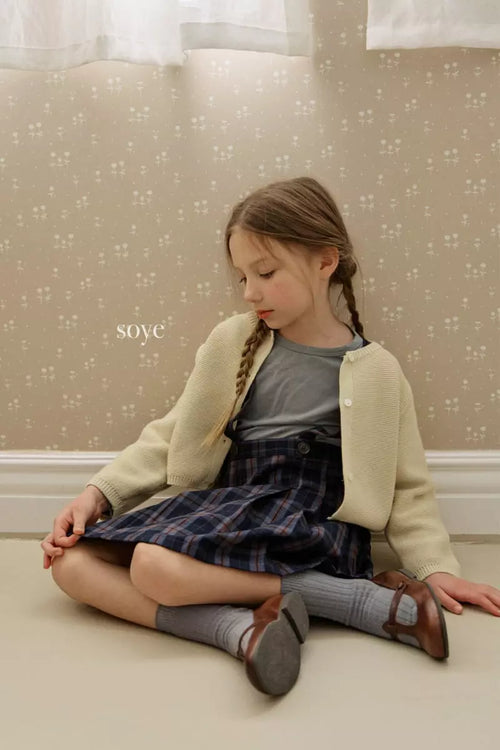 Checked Skirt Jumper