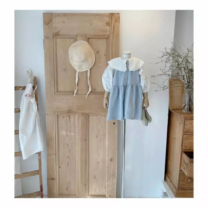 Light Blue Sleeveless Jumper