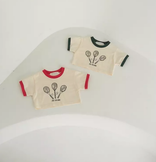 Red Tennis Tee