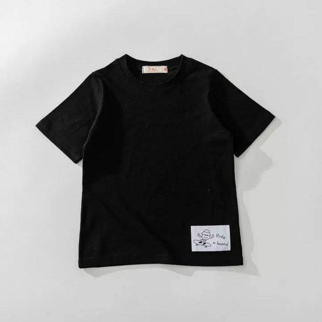 Black Short Sleeved Tee